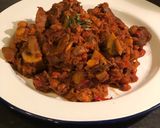 A picture of step 8 of Venison, mushroom and borlotti bean stew 🦌 🍄.