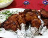 A picture of step 4 of Murg Tangdi Kababs.