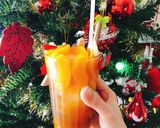 Hình bước làm 2 của món Trà đào sả mật ong thơm ngon