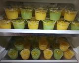 Foto langkah ke 5 dari resep Fruit Silky Pudding.