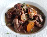 Une image de l'étape 7 de Bourguignon au cookeo.