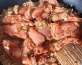 A picture of step 5 of Creamy and Spicy Chicken and Chorizo Pasta.