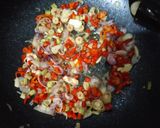 Foto langkah ke 3 dari resep Tumis Daun Singkong Teri Medan.