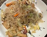 Gambar langkah 6 resipi Bihun Goreng Singapore.