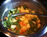 Foto del paso 6 de la receta: Filetes de pechuga rebozadas con verduras cocidas