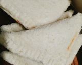 Hình bước làm 2 của món Bánh mì sandwich nhân phô mai chiên xù