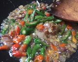 Foto langkah ke 4 dari resep Tempe Cecek (Kikil) Cabe Hijau.