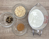 Foto del paso 1 de la receta: Espaguetis con nata y almendras