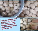 Soya chunks Bhaji recipe step 1 photo