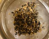 A picture of step 2 of Banana blossom(vazhaipoo poriyal) fry.
