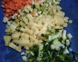 Foto langkah ke 1 dari resep *Cilok Sayur*.