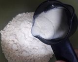 A picture of step 1 of Kaju Katli.