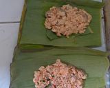 Foto langkah ke 4 dari resep Brengkes (pepes) tahu udang.