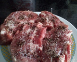 Foto del paso 1 de la receta: Judías verdes con cabezada de cerdo