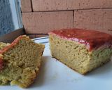 Foto del paso 8 de la receta: Torta 🍰vegana de banana🤪 con dulce de guayaba🍯🍌🍊