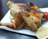 A picture of step 3 of Lemon honey grilled chicken.
