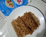 Foto langkah ke 4 dari resep Kue sarang Laba-laba coklat.