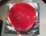 Foto langkah ke 6 dari resep Red Velvet Tanpa Terigu (No mixer, bisa kukus/oven).