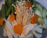 A picture of step 2 of Our Pork Shabu-Shabu Hot Pot.