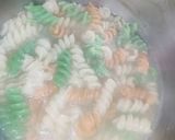 A picture of step 1 of Mornay sauce pasta.