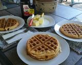 A picture of step 4 of Belgian Waffles.