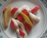 Foto del paso 1 de la receta: Palitos de cangrejo con limón
