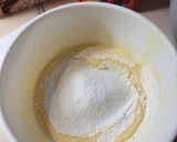 Gluténmentes piskótatekercs baracklekvárral Schär Mix C lisztből recept fázis 2 fotója