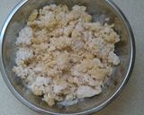 Tej- tojásmentes "túrógombóc" recept fázis 2 fotója