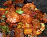 Foto langkah ke 5 dari resep Udang Sambal terong pete.