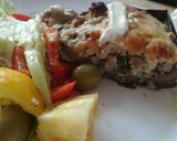 Padlizsán csónak, bazsalikomos, joghurtos pulykahússal töltve recept fázis 6 fotója