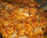 Foto langkah ke 3 dari resep Sambal Bajag Daging - Tempe.