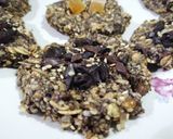 Foto del paso 4 de la receta: Galletas Avena Plátano & Papaya con Sésamo Negro Pistacho Canela