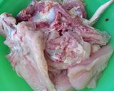 Foto del paso 1 de la receta: Pollo al verdeo en disco de arado!!