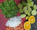 A picture of step 2 of Peruvian-Style Shrimp Ceviche.