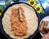 A picture of step 6 of Sheekh Kabab Braided Bread.