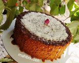 عکس مرحله 5 از دستور کیک شیفون نارگیل با آرد گندم