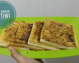 Foto langkah ke 4 dari resep Roti Bakar Coklat Pisang.