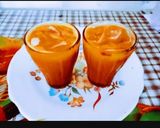 A picture of step 3 of Tasty yummy mango ice tea.