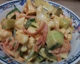 A picture of step 1 of Vegetable salad.