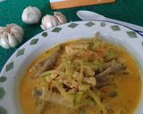 Foto langkah ke 5 dari resep Lodeh Ceker Labu Siam.