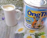 Hình bước làm 1 của món Bạc xỉu đá