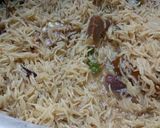 A picture of step 11 of Yaknee biryani.
