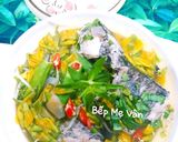 Hình bước làm 6 của món Canh chua cá lóc đồng nấu bông điên điển
