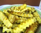 A picture of step 6 of Patterned Fries.