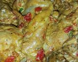 A picture of step 2 of Grilled chicken with sweet and sour glaze.