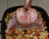 صورة لخطوة 5 من وصفة دجاجه على قنينه وبالخضار 🍗🍗😀