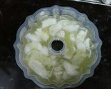 Foto langkah ke 4 dari resep Puding kelapa melon.