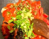Une image de l'étape 2 de Pâtes, tomates, câpres, etc.