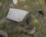 Foto del paso 4 de la receta: Crema de puerro y champiñones con Gorgonzola