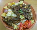 A picture of step 5 of Mutton leg roast with yakhni rice #cookpadapp.